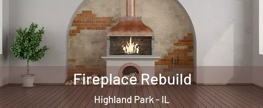  Fireplace Rebuild Highland Park - IL