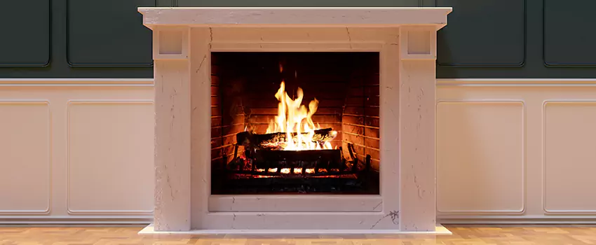Decorative Electric Fireplace Installation in Highland Park, Illinois