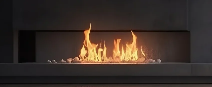B-Vent Gas Fireplace Installation in Highland Park, IL