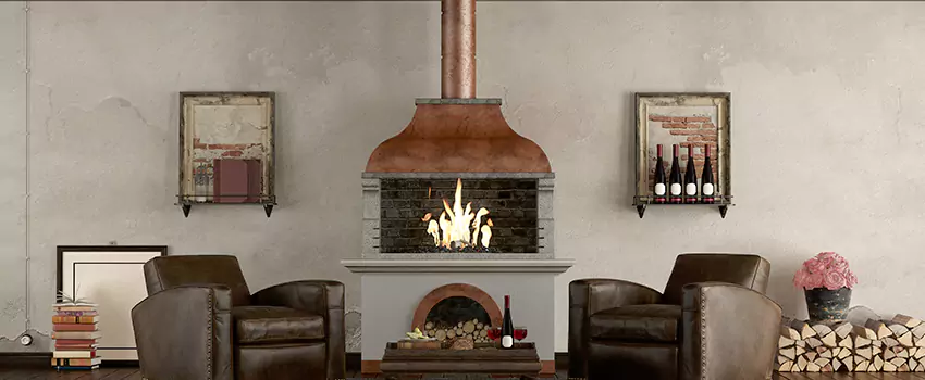 Thelin Hearth Products Providence Pellet Insert Fireplace Installation in Highland Park, IL