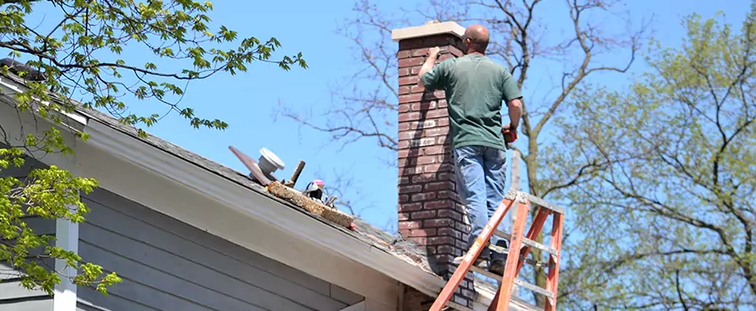Vinyl and PVC Chimney Flashing Installation in Highland Park, IL