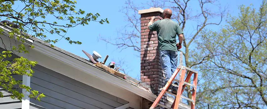 himney Crown Repair in Highland Park, Illinois