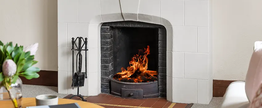 Classic Open Fireplace Design Services in Highland Park, Illinois