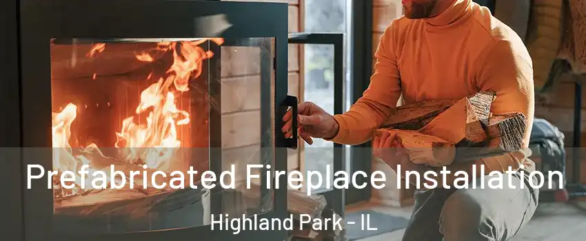  Prefabricated Fireplace Installation Highland Park - IL
